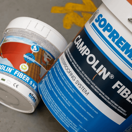 Soprema Adhesives & Tapes Soprema Red Campoline Fiber - 5kg/20kg