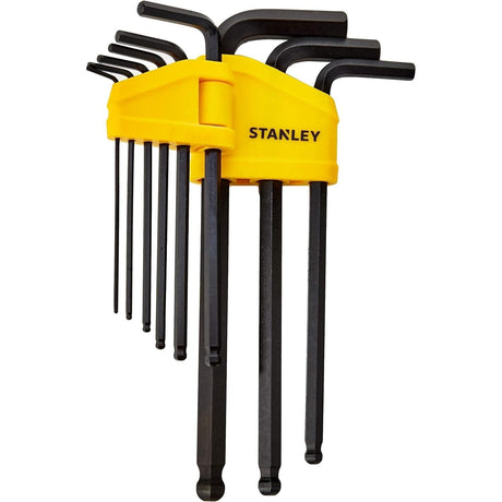 Stanley Sockets & Hex Keys Stanley 9 Pieces Ball Point Hex Key Set - 0-69-256