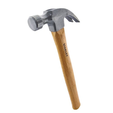 Stanley Hammers Mallets & Sledges Stanley Steel Claw Hammer Wooden Handle 450g & 570g - STHT51339-8 & STHT51374-8