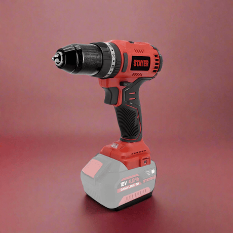 Stayer Drill Stayer Lithium-Ion Impact Cordless Drill 50Nm With 2.0Ah 18V Battery - PBL50L2022PK