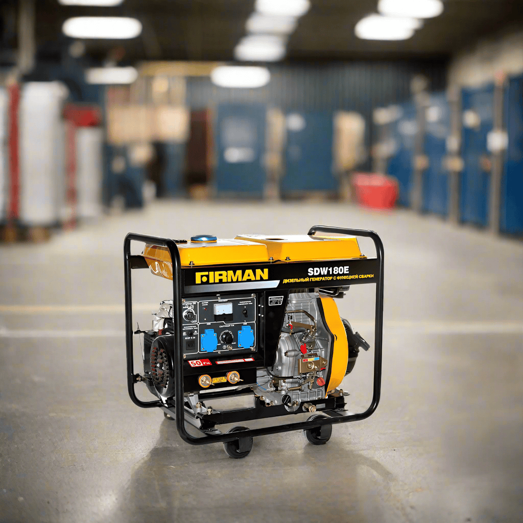 Sumec Firman Welding, Generator & Construction Equipment Firman 3KW-180A  Diesel Welding Generator - SDW180E