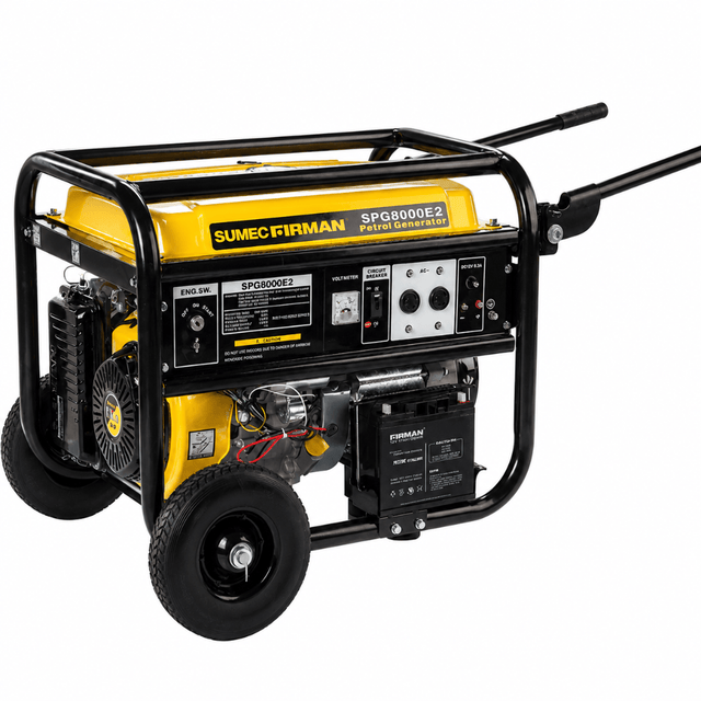 Sumec Firman Generator Firman 5.5KW Single Phase Gasoline Generator with Electric Start – SPG8000E2