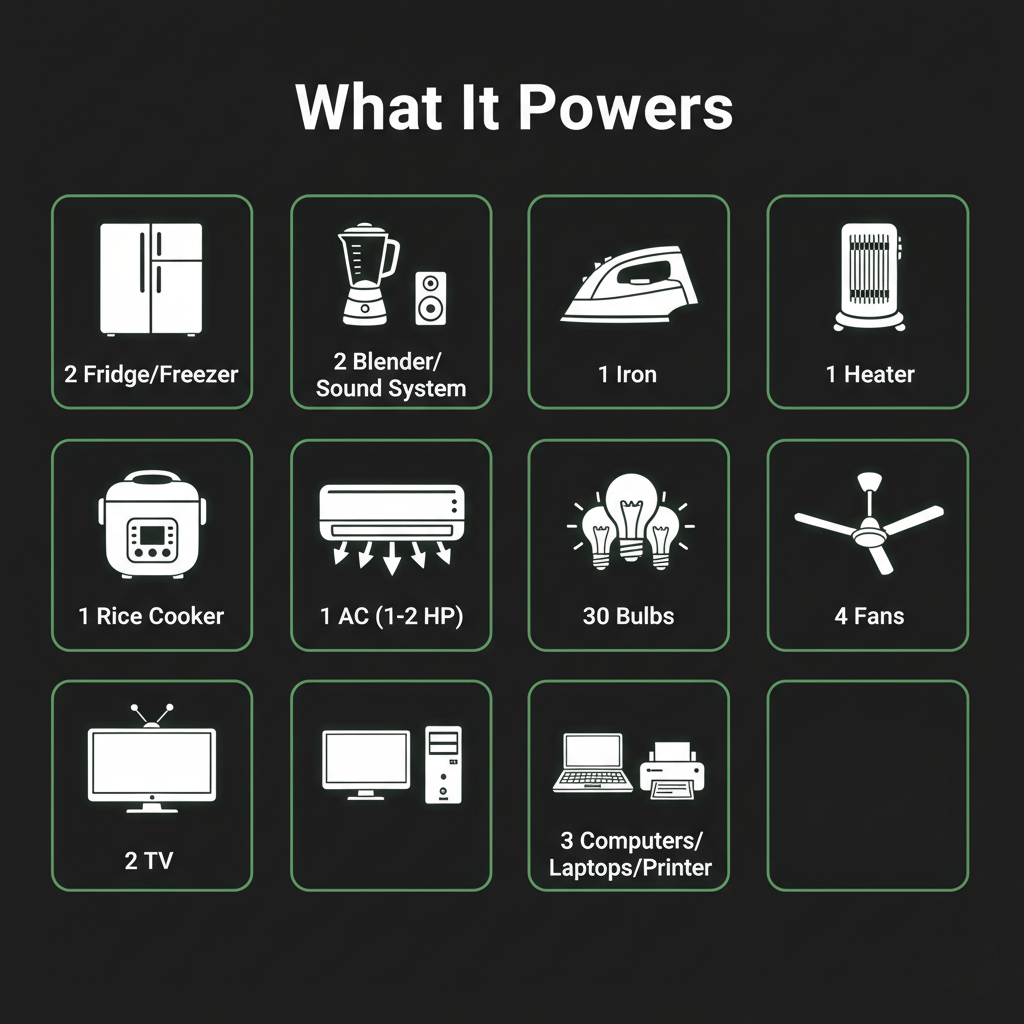Supply Master Solar Power Systems 10kVA System Solar Power Package