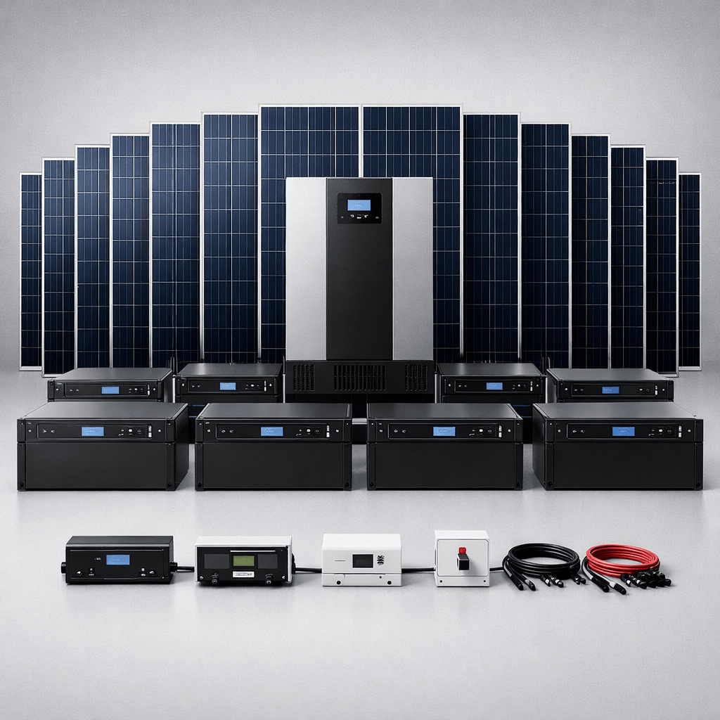 Supply Master Solar Power Systems 15kVA System Solar Power Package