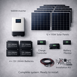 Supply Master Solar Power Systems 1600VA System Solar Power Package
