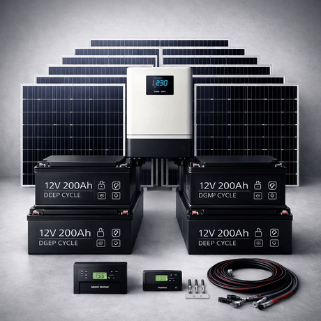 Supply Master Solar Power Systems 1600VA System Solar Power Package