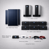 Supply Master Solar Power Systems 20kVA System Solar Power Package