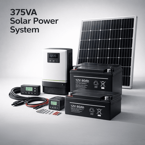 Supply Master Solar Power Systems 375VA System Solar Power Package
