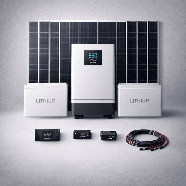 Supply Master Solar Power Systems 5kVA System Solar Power Package