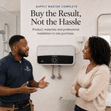 Supply Master Supply Master Complete Ariston Aures Slim 5.5kW Multi-Point Instant Water Heater + Professional Replacement Installation | Supply Master Complete