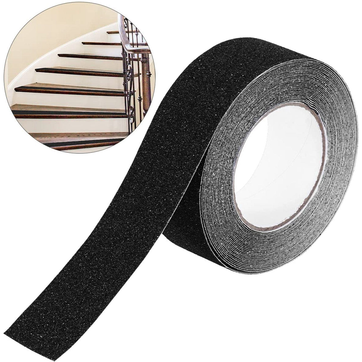 Supply Master Adhesives & Tapes Black 60Grit - 50mm x 10M Anti-Slip Tape