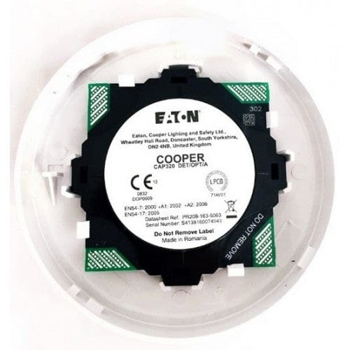 Supply Master Fire Safety Equipment Cooper Intelligent Addressable Optical Smoke Sensor - CAP320