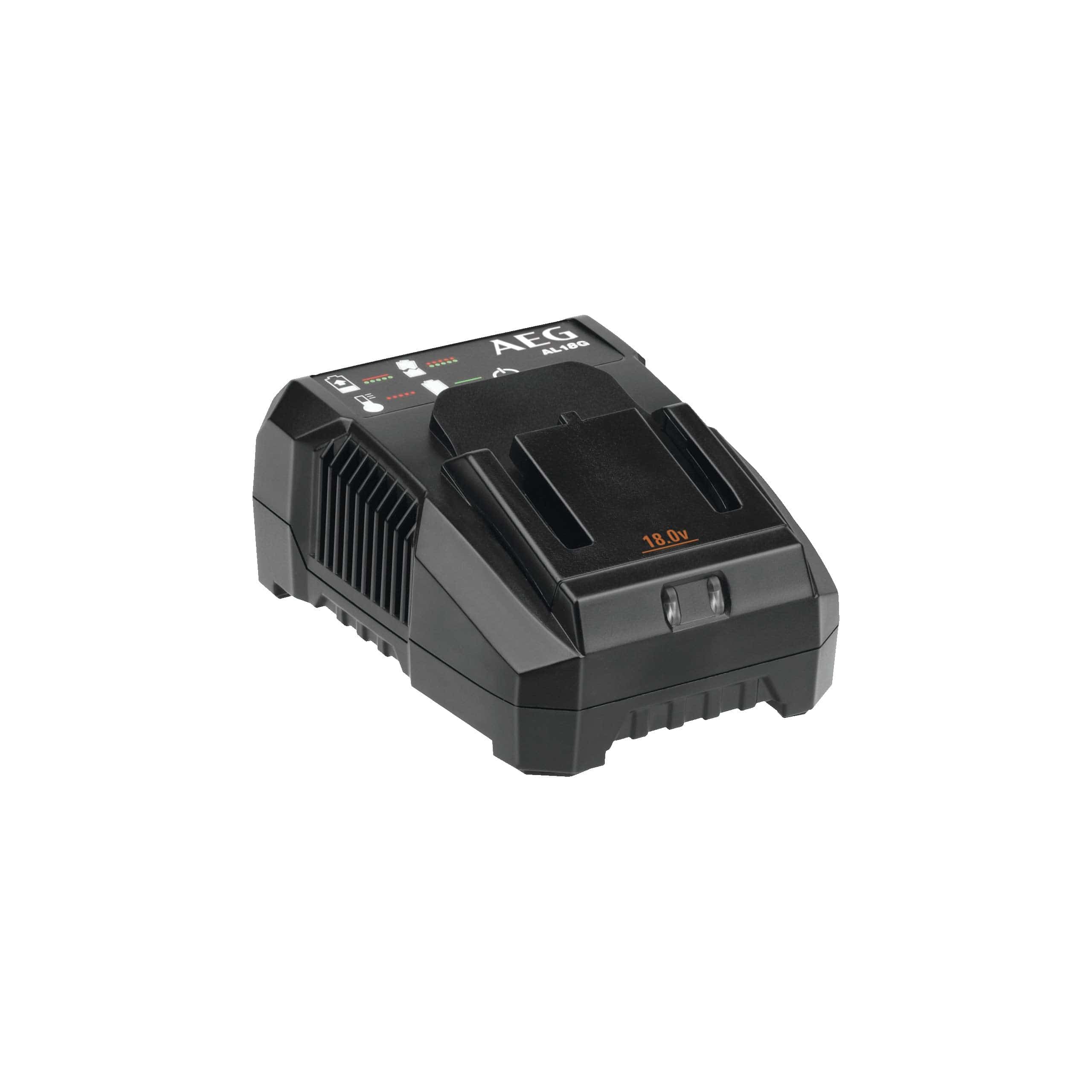 AEG 18V Pro Lithium-Ion Battery Charger (Model AL18G) - Fast Charging for AEG Cordless Tools | Supply Master Batteries & Chargers Buy Tools hardware Building materials