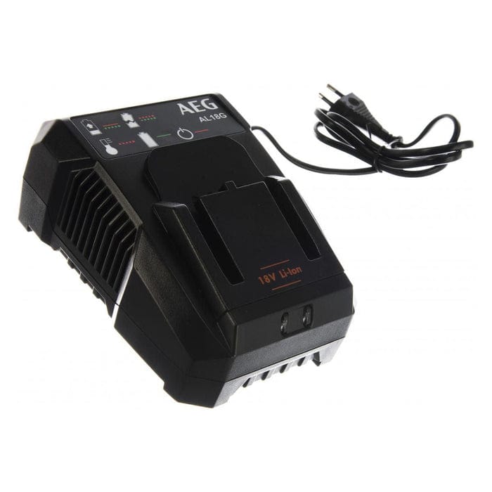 AEG 18V Pro Lithium-Ion Battery Charger (Model AL18G) - Fast Charging for AEG Cordless Tools | Supply Master Batteries & Chargers Buy Tools hardware Building materials