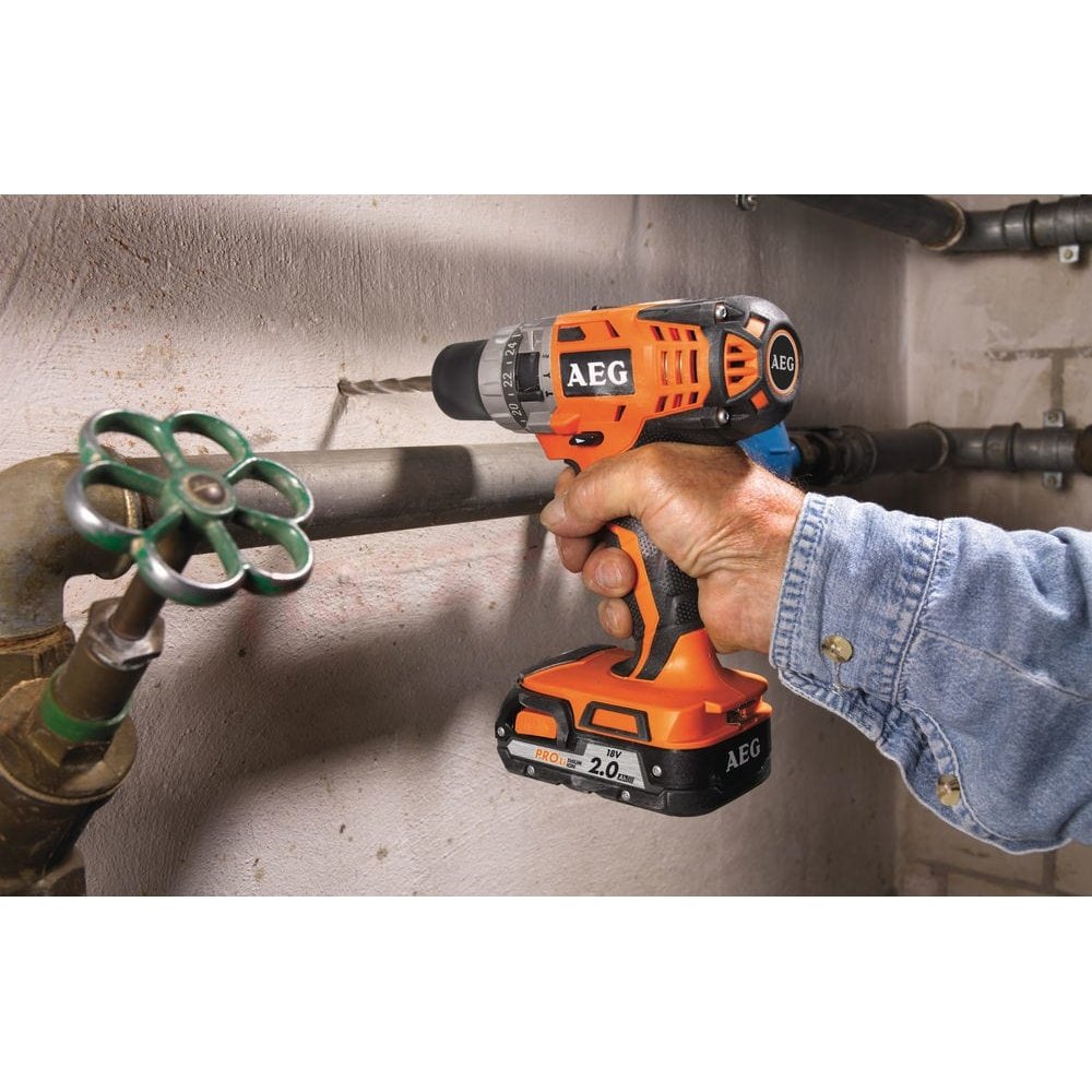 AEG Lithium-Ion Cordless Drill 18V - BSB18CLI-202C | Supply Master | Accra, Ghana Drill Buy Tools hardware Building materials