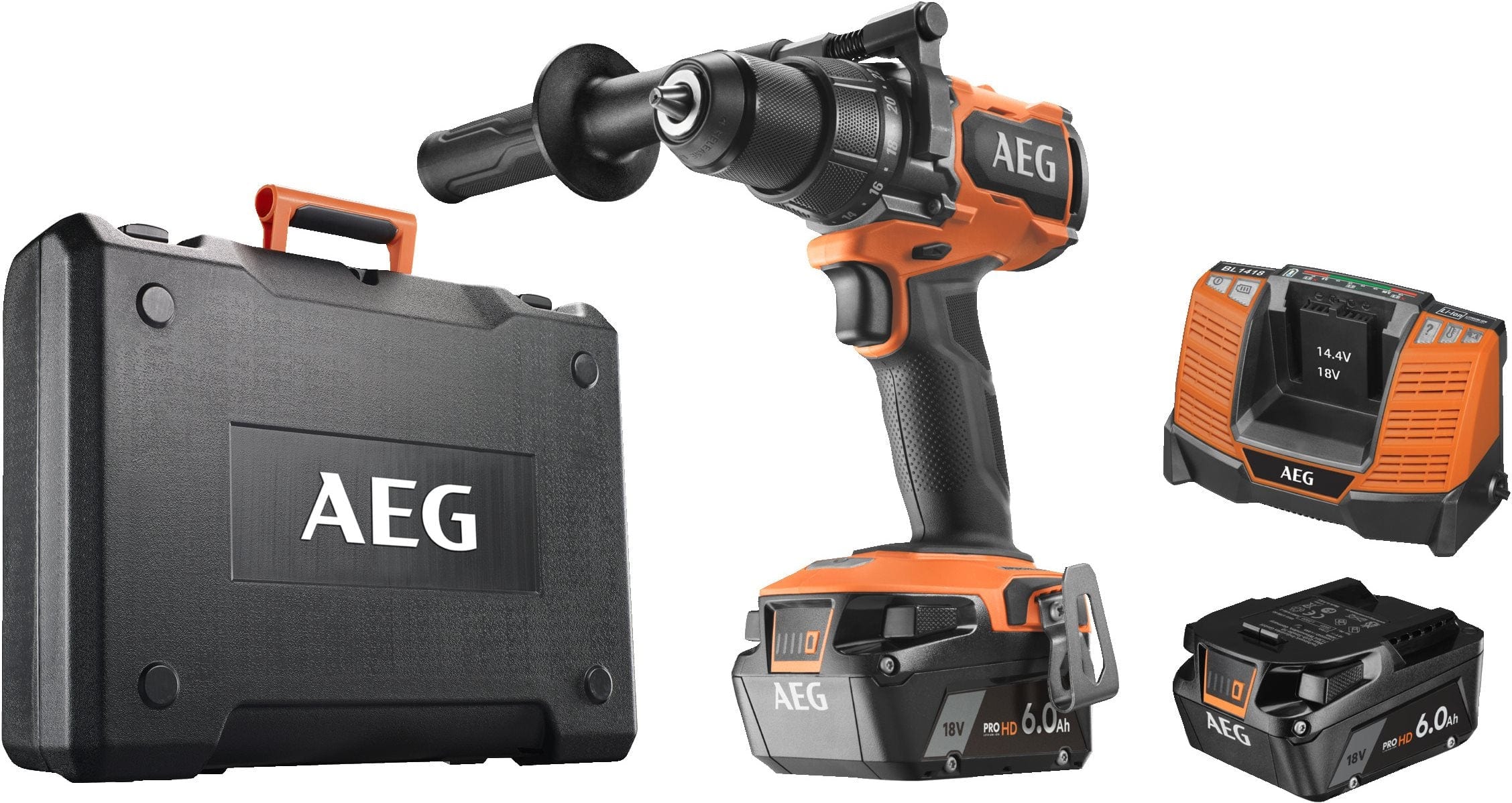 AEG Lithium-Ion Cordless Impact Hammer Drill 18V - BSB18CLI-202C | Supply Master Accra, Ghana Drill Buy Tools hardware Building materials