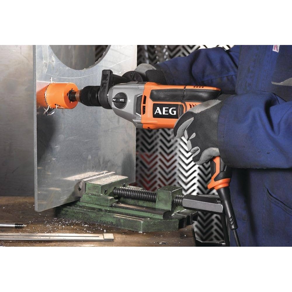 AEG Percussion Drill 13mm 1100W with 2-Speed - SB2E-1100RVZ | Supply Master Accra, Ghana Drill Buy Tools hardware Building materials