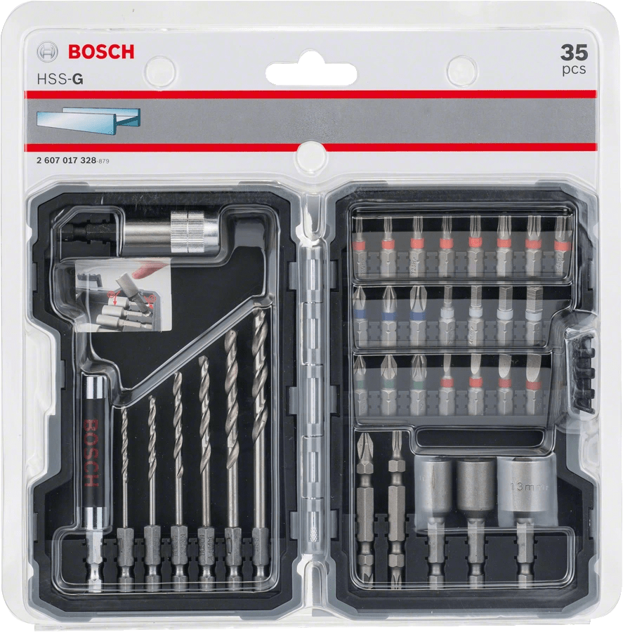 Bosch 35 Pieces Extra Hard Masonry Drill & Screw Bits Set | Supply Master, Accra, Ghana Drill Bits Buy Tools hardware Building materials