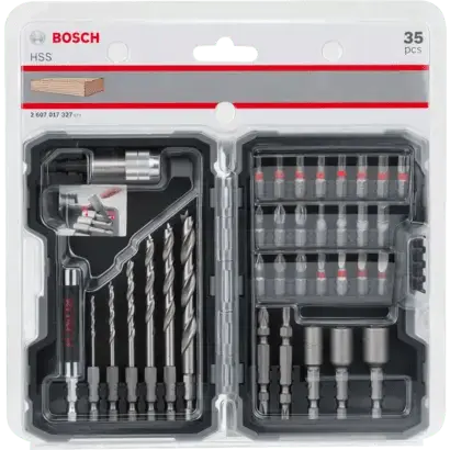 Bosch 35 Pieces Extra Hard Drill & Screw Bits Set For Wood | Supply Master, Accra, Ghana Drill Bits Buy Tools hardware Building materials