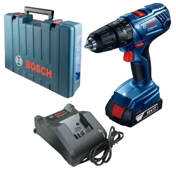Bosch Lithium-Ion Cordless Impact Drill 18V with Two Batteries - GSB180-LI | Supply Master Accra, Ghana Drill Buy Tools hardware Building materials