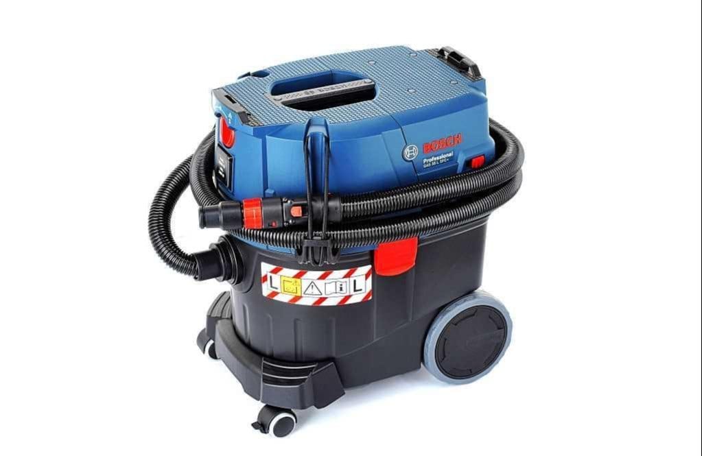Maintain a clean and healthy workspace with the Bosch 35L Construction Dust Extractor 1200W (GAS 35 L SFC+) at SupplyMaster.store in Ghana. Industrial Cleaning Equipment Buy Tools hardware Building materials