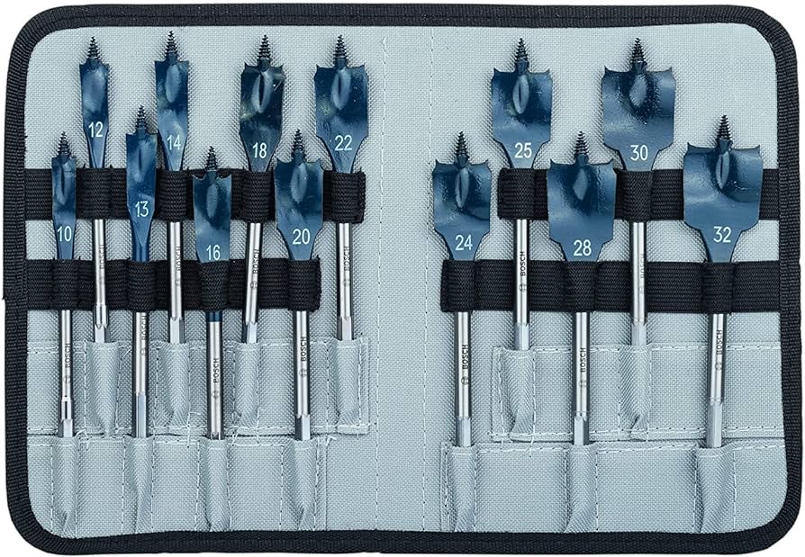 Bosch 13 Pieces Self Cut Speed Spade Bit Set  - 2608587010 | Supply Master, Accra, Ghana Router Bits Buy Tools hardware Building materials