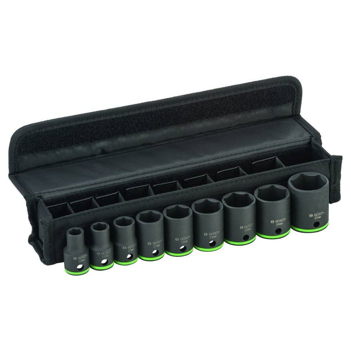 Empower your toolkit with the Bosch 9-Piece Deep Impact Socket Set (2608551101) at SupplyMaster.store in Ghana.  Sockets & Hex Keys Buy Tools hardware Building materials