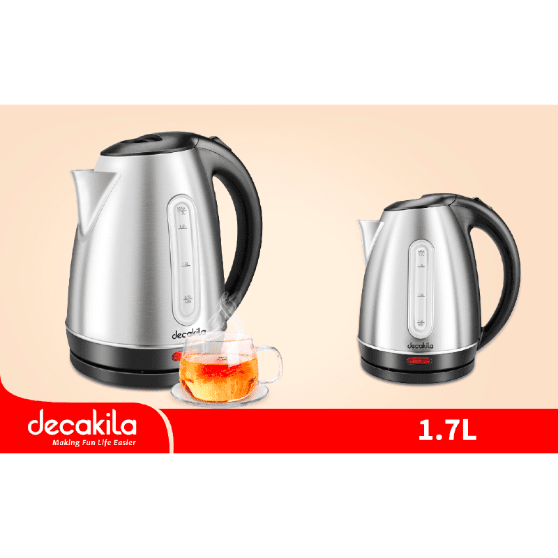 Buy Decakila 1.7L Plastic Electric Kettle 2200W - KEKT004W in Ghana | Supply Master Electric Kettle Buy Tools hardware Building materials