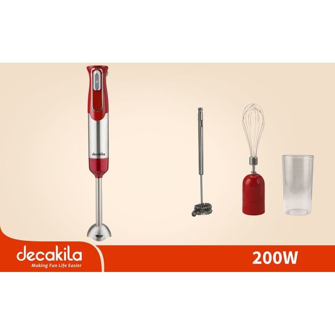 Buy Decakila 4 in 1 Cordless Hand Blender Set 100W - KMJB024R in Ghana | Supply Master Kitchen Appliances Buy Tools hardware Building materials