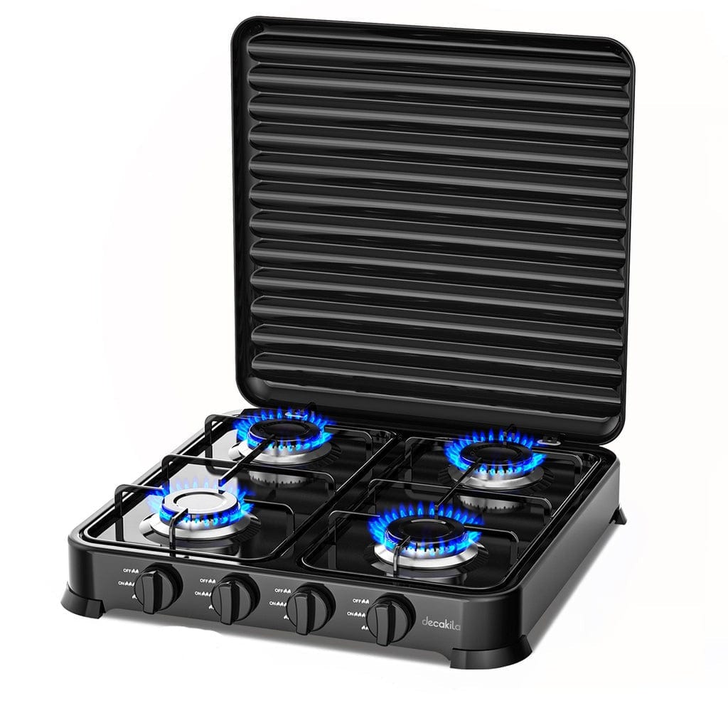Buy Decakila Four Burner Gas Stove - KMGS010B in Ghana | Supply Master Kitchen Appliances Buy Tools hardware Building materials