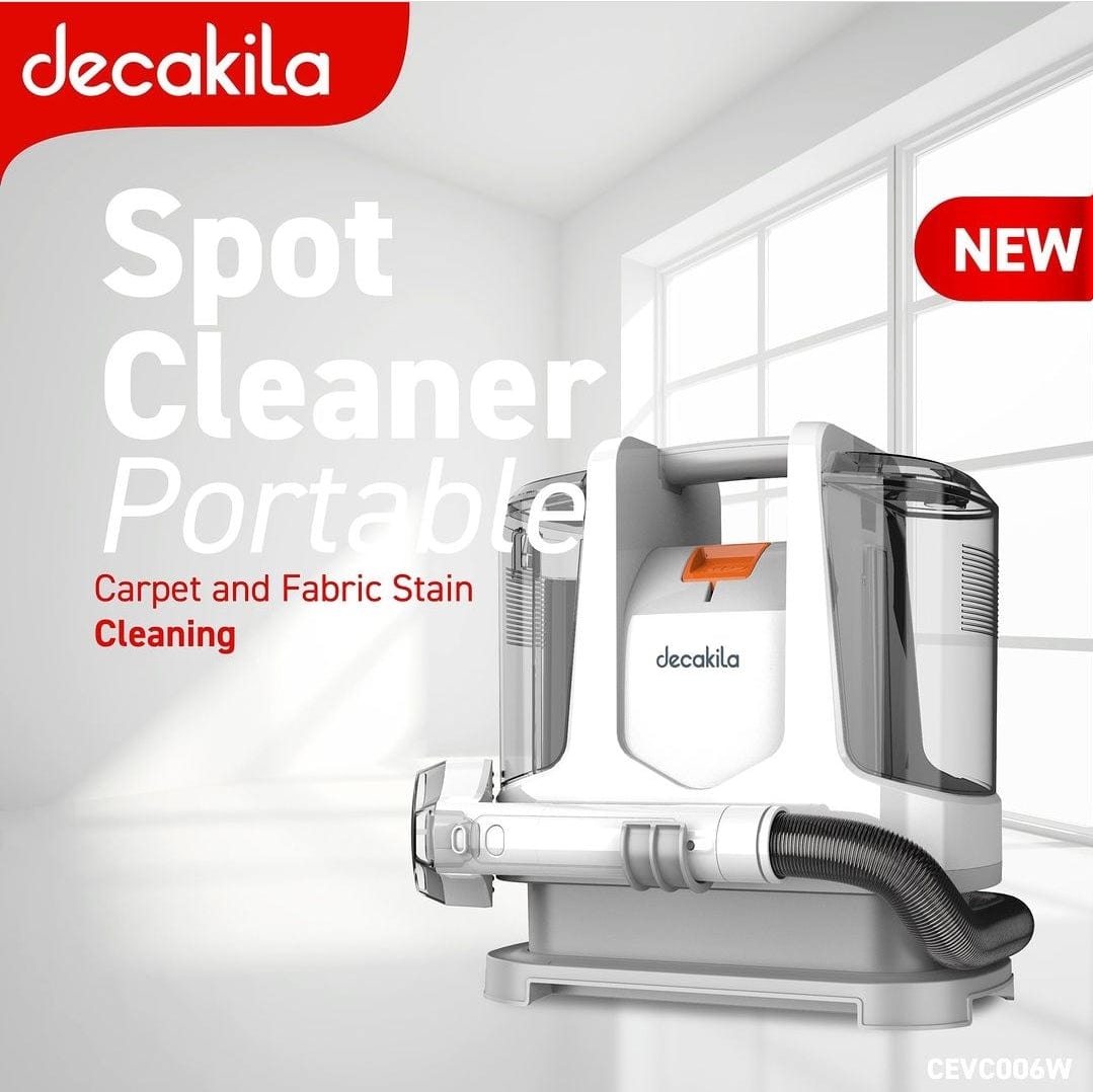 Decakila Portable Spot Cleaner - CEVC006W | Buy Online in Accra, Ghana - Supply Master Steam & Vacuum Cleaner Buy Tools hardware Building materials