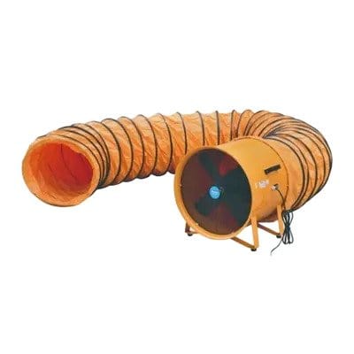 Buy Deton 10" Portable Ventilator Exhaust with Ducting Hose | Supply Master Accra, Ghana Fan & Cooler Buy Tools hardware Building materials
