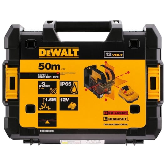 Buy DeWalt 12V XR 5 Spot Cross Line Red Laser - DCE0825D1R-QW in Accra, Ghana | Supply Master Laser Measure Buy Tools hardware Building materials