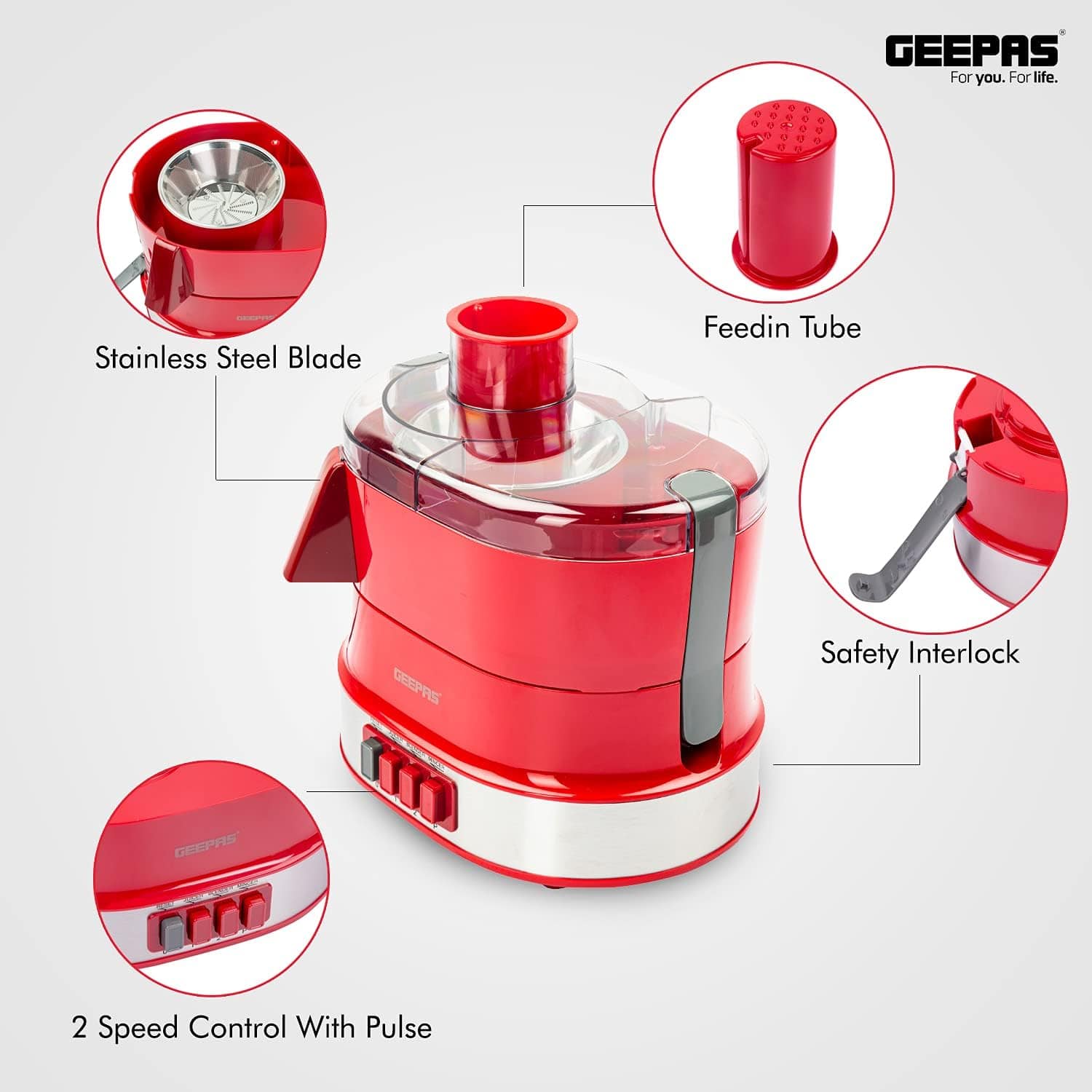 Geepas 4-in-1 Food Processor 600W - GSB9990 | Supply Master Accra, Ghana Electric Blender Buy Tools hardware Building materials