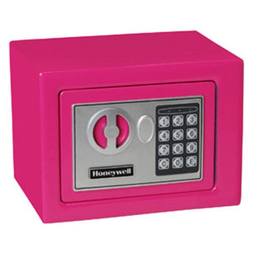 Buy Honeywell Digital Steel Compact Security Safe (0.17 cu ft.) - Blue, White, Pink in Accra, Ghana | Supply Master Tool Chests & Cabinets Pink Buy Tools hardware Building materials
