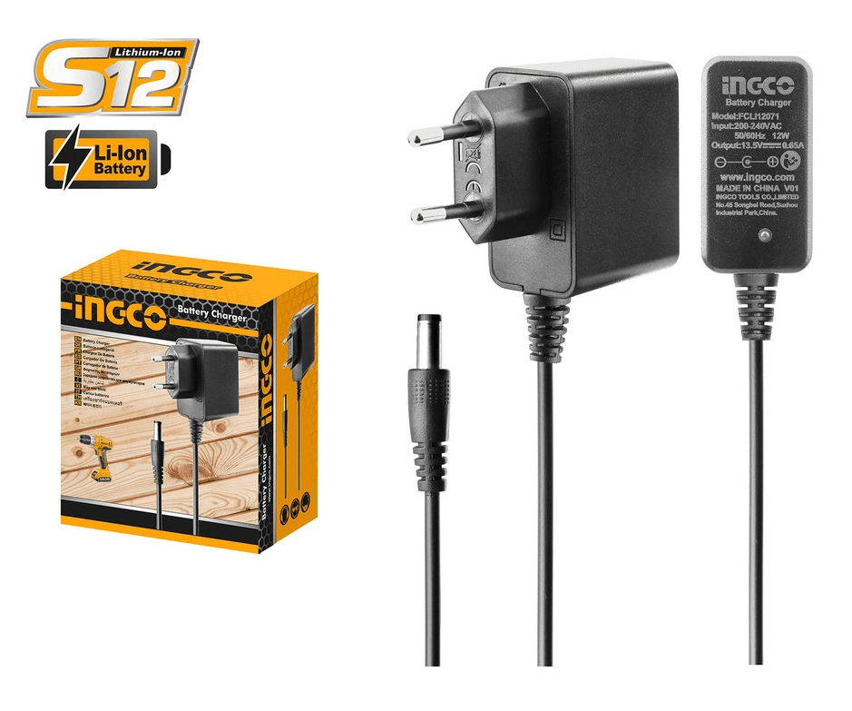 Ingco 12V Charger - FCLI12071 | Supply Master | Accra, Ghana Batteries & Chargers Buy Tools hardware Building materials