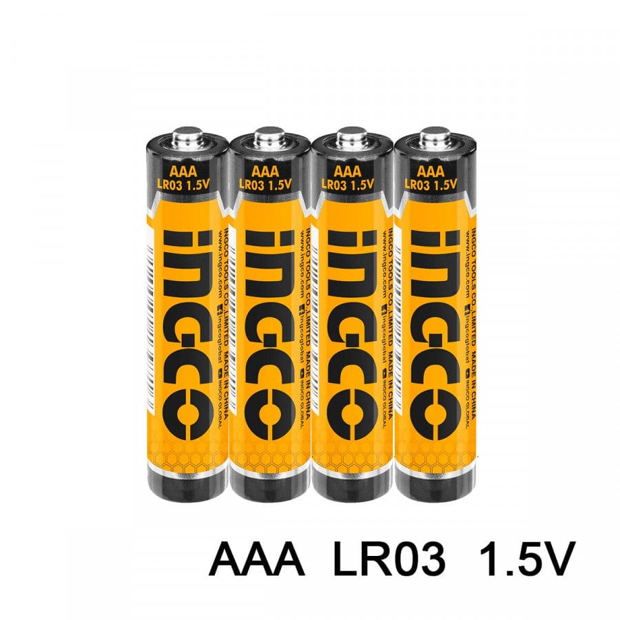 Buy Ingco 1.5V LR03 AAA Alkaline Batteries (4 Pieces) in Accra, Ghana | Supply Master Batteries & Chargers Buy Tools hardware Building materials