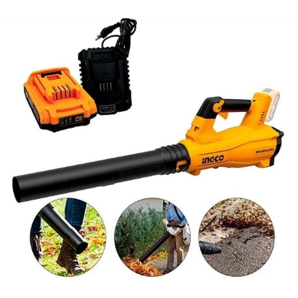 Ingco Lithium-Ion Cordless Brushless Motor Blower 20V - CABLI20428 | Shop Online in Accra, Ghana - Supply Master Blower Buy Tools hardware Building materials