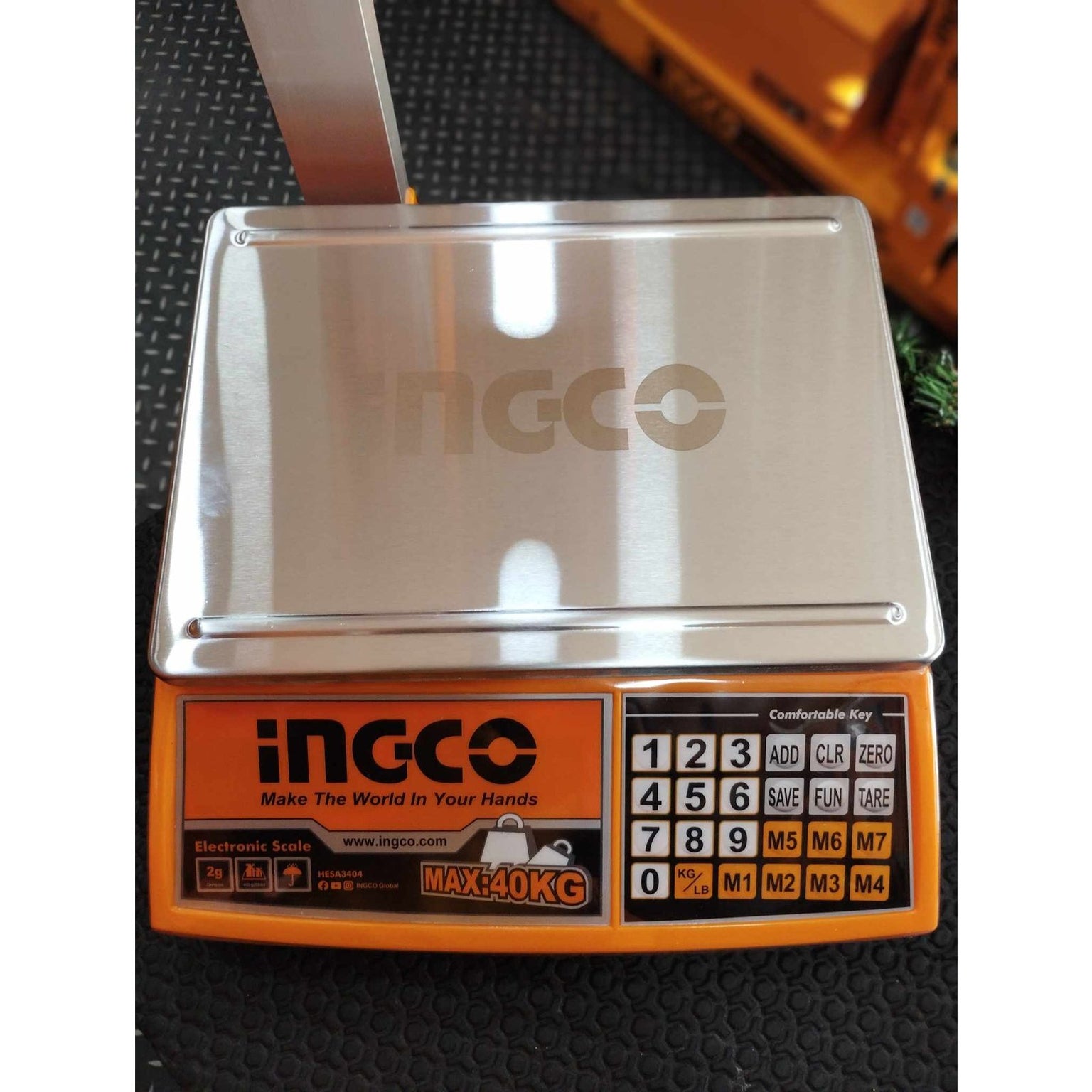 Ingco Electronic Scale 300Kg - HESA33003 - Buy Online in Accra, Ghana at Supply Master Digital Meter Buy Tools hardware Building materials