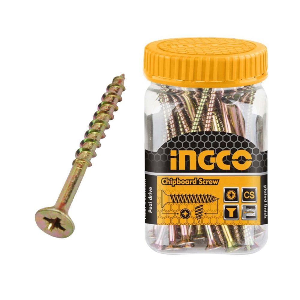 Ingco 80 pieces Chipboard Screw ST5.0x80mm HWBS5008011 | Supply Master Accra, Ghana Fasteners Buy Tools hardware Building materials