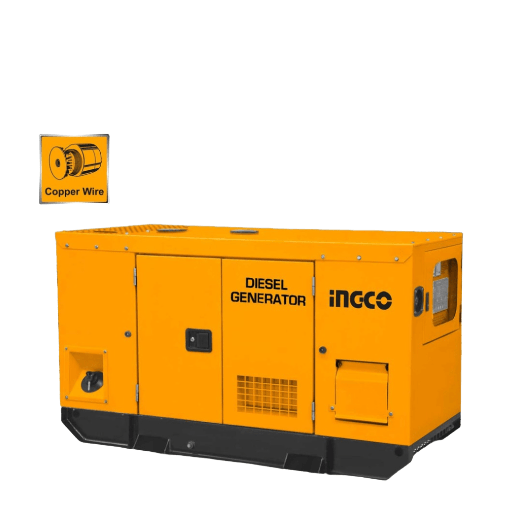 Ingco Industrial Silent Diesel Generator 30KW - GSE300K3.1 | Buy Online in Accra, Ghana - Supply Master Generator Buy Tools hardware Building materials