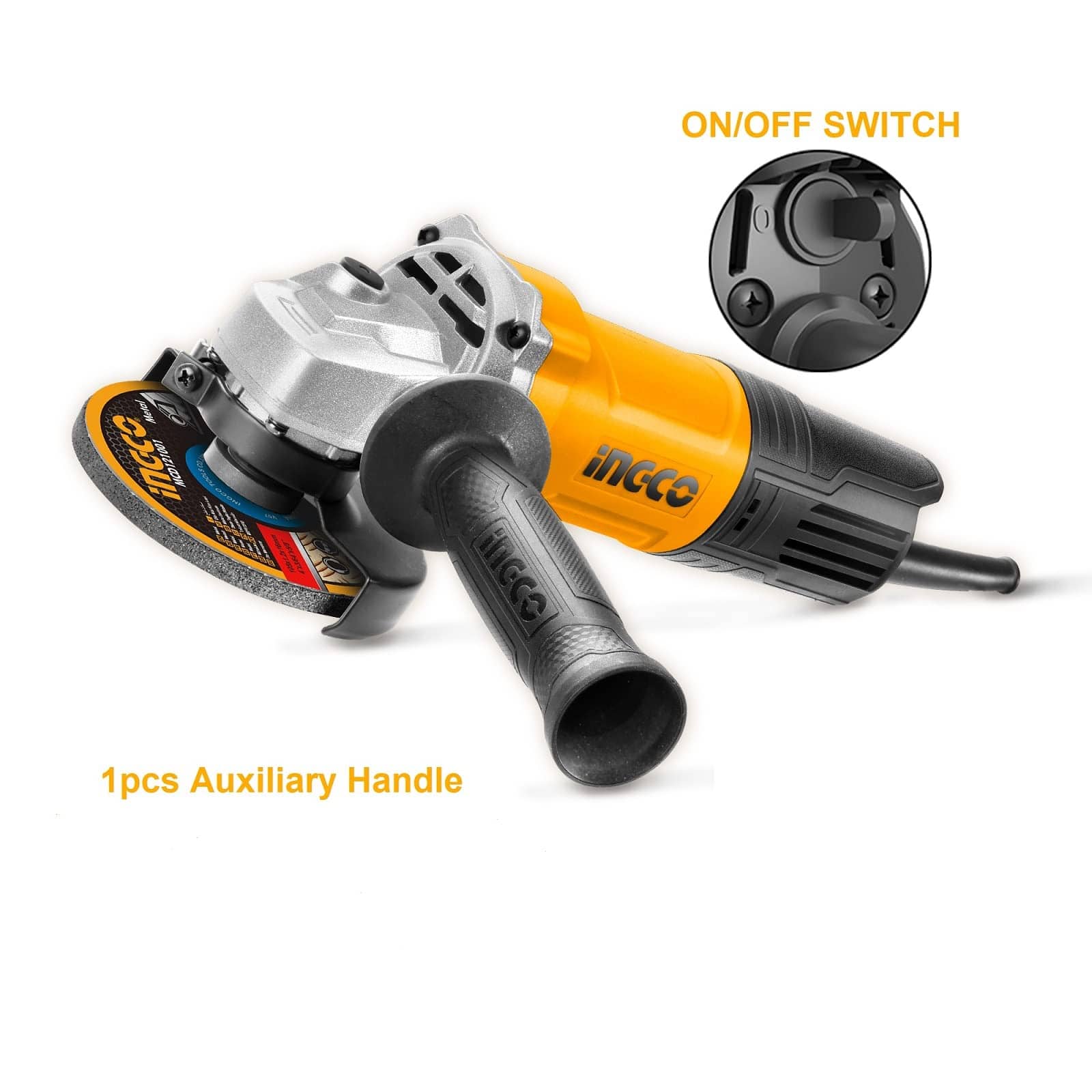 Ingco 4"/100mm Angle Grinder 710W - AG71038 | Supply Master | Accra, Ghana Grinder Buy Tools hardware Building materials