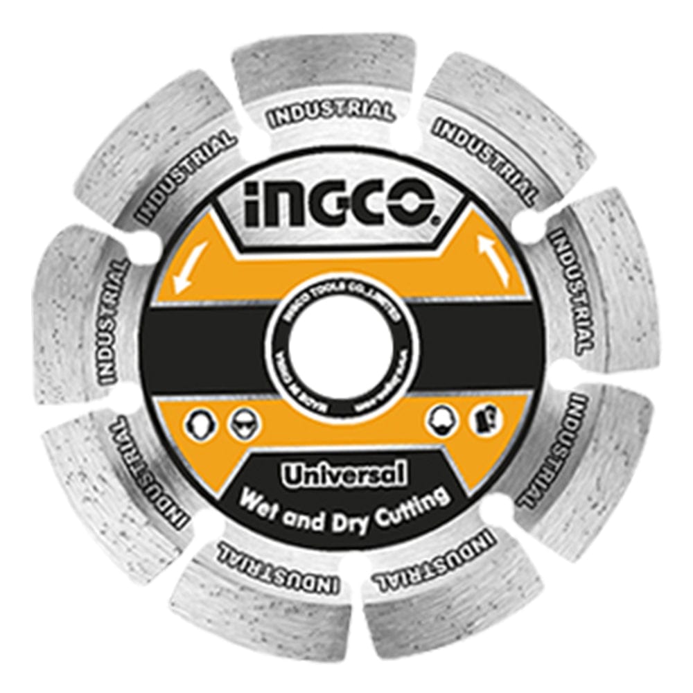 Ingco Dry Diamond Disc 5" / 125 x 22.2mm - DMD011254 - Buy Online in Accra, Ghana at Supply Master Grinding & Cutting Wheels Buy Tools hardware Building materials