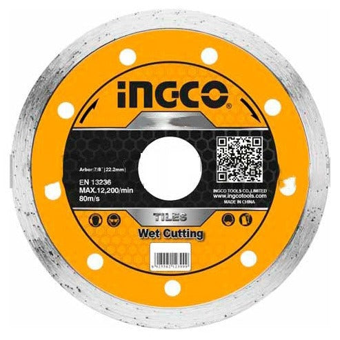 Ingco Wet Diamond Discs 8" & 10" - DMD022002 & DMD022501 | Supply Master Accra, Ghana Grinding & Cutting Wheels Buy Tools hardware Building materials