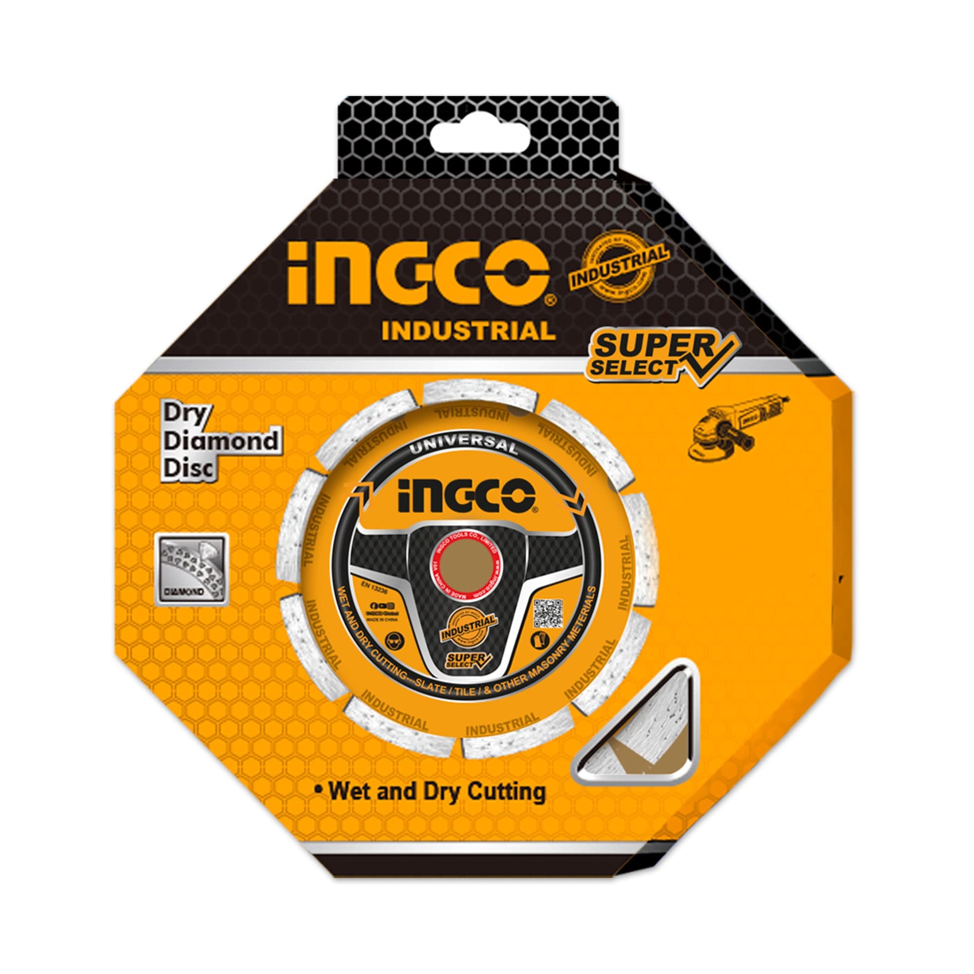 Ingco 3Pcs/Set 9" Dry Diamond Disc - DMD0123023 | Supply Master | Accra, Ghana Grinding & Cutting Wheels Buy Tools hardware Building materials