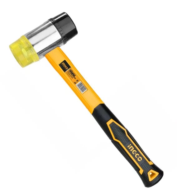 Ingco Rubber and Plastic Hammer With Fibreglass Handle - HRPH8140 | Supply Master Accra, Ghana Hammers Mallets & Sledges Buy Tools hardware Building materials