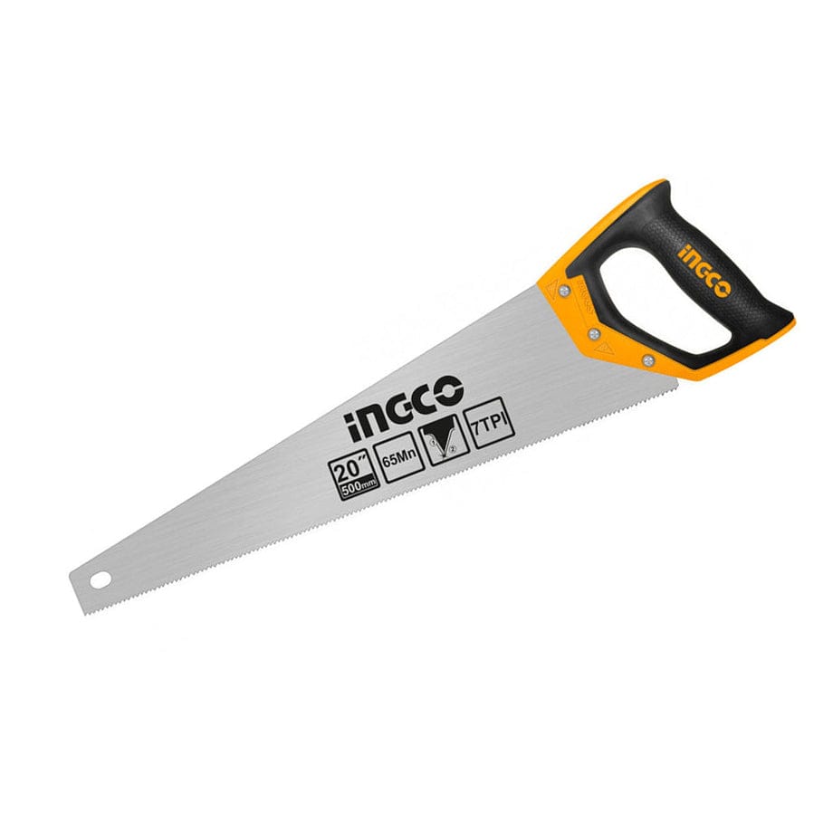 Ingco 20" (500mm) Hand Saw - HHAS08500 | Supply Master | Accra, Ghana Hand Saws & Cutting Tools Buy Tools hardware Building materials