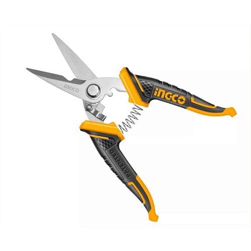 Ingco 8" Stainless Steel Electrician's Scissors - HES0188 | Supply Master Accra, Ghana Hand Saws & Cutting Tools Buy Tools hardware Building materials