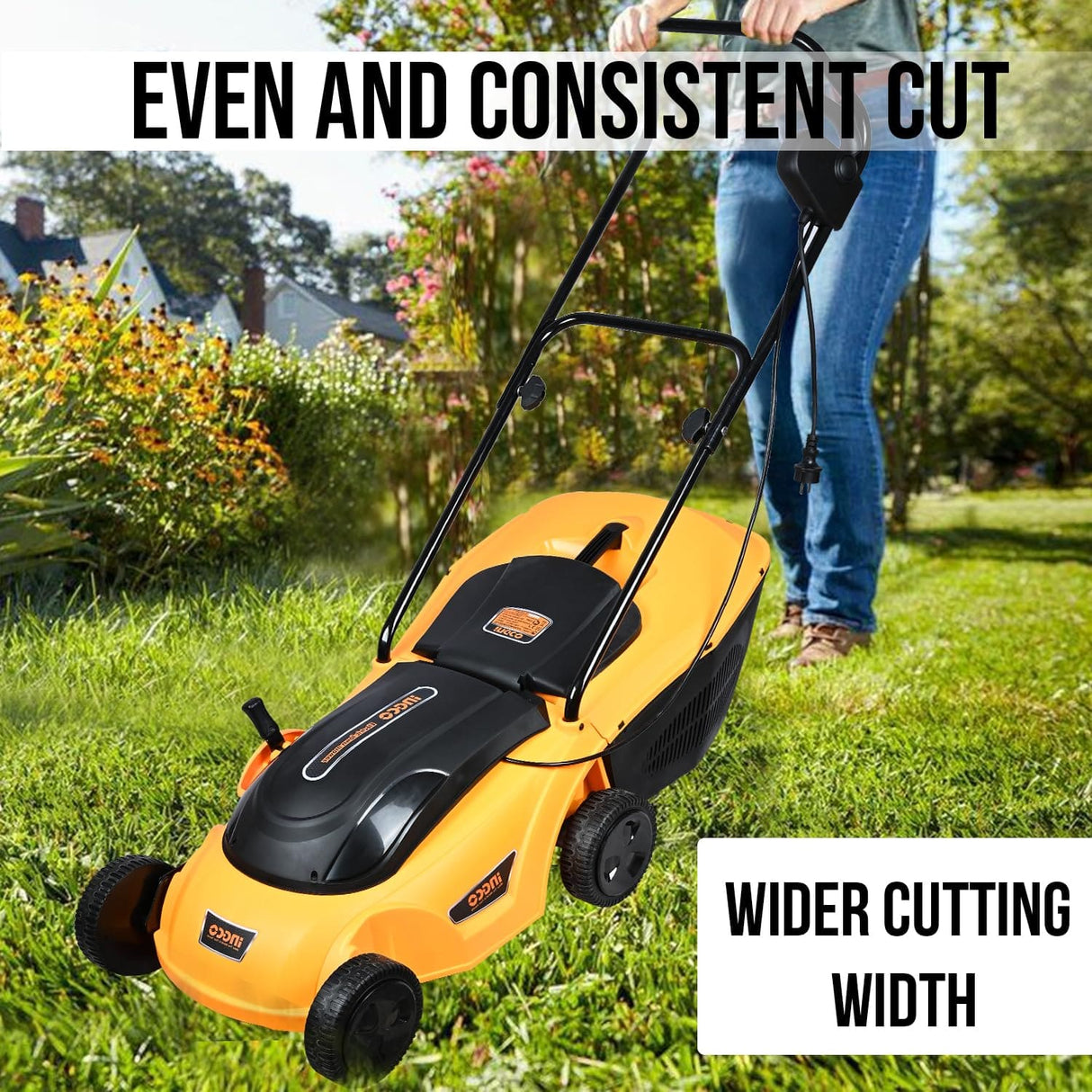 Ingco Industrial Electric Lawn Mower 1600W - LM383 | Shop Online in Accra, Ghana - Supply Master Lawn Mower Buy Tools hardware Building materials