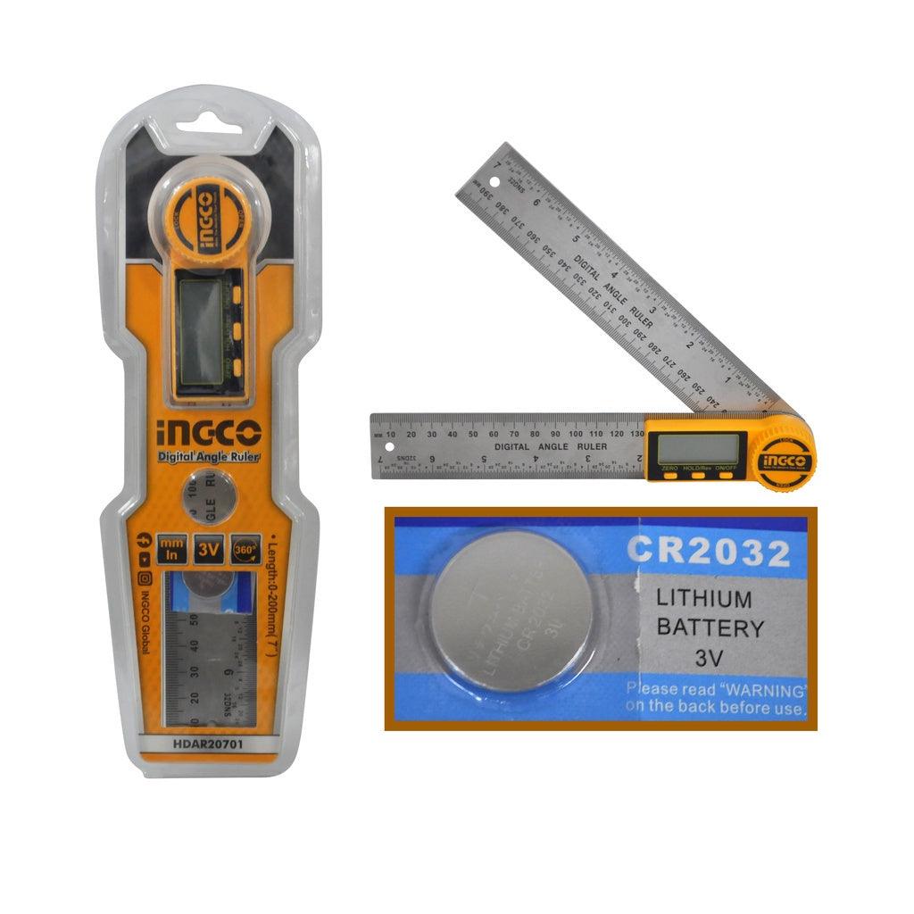 Ingco Digital Angle Ruler - HDAR20701 - Buy Online in Accra, Ghana at Supply Master Marking Tools Buy Tools hardware Building materials